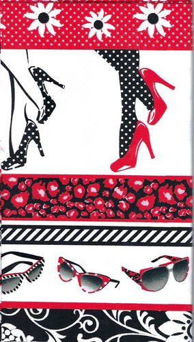 Fabric Kit Swirl - Red Shoes